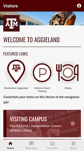 Texas A&M University Screen 2