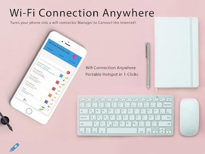 WiFi-Verbindung und Hotspot Screenshot