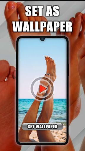 Feet Live Wallpaper Screenshot 1 - AppWisp.com