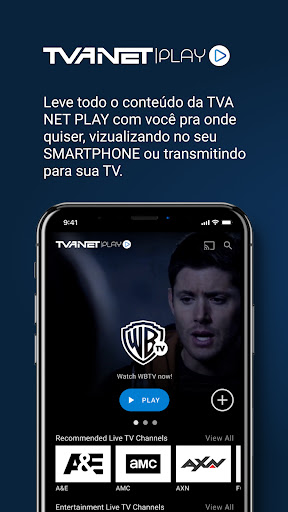 Android application TVANETPLAY AndroidTV screenshort