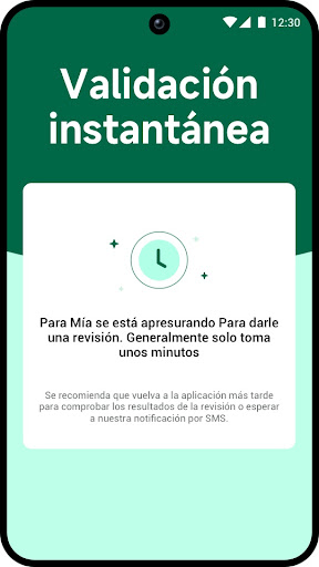 Para Mía-débito y crédito Screen 2
