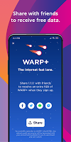 screenshot of 1.1.1.1 + WARP: Safer Internet