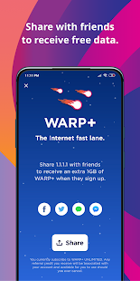 1.1.1.1 + WARP: Safer Internet Screenshot