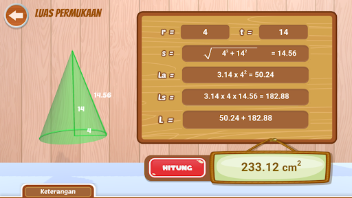 Bangun Ruang Rumus Simulasi 3D