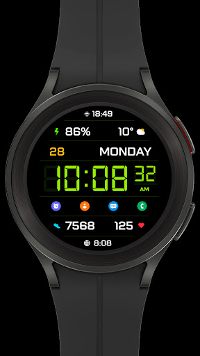 LCD IV Watch Face Screen 2