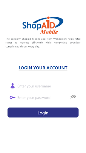 Shopaid Mobile Screen 2
