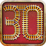 30 rails - board game icon