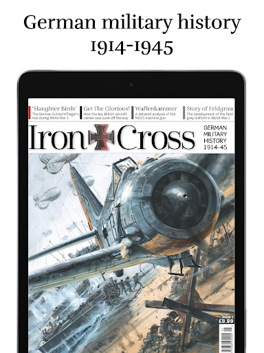 Screenshot of Iron Cross Magazine