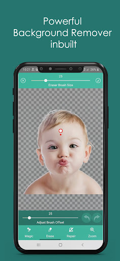 Android application Man Check Shirt Photo Suit screenshort