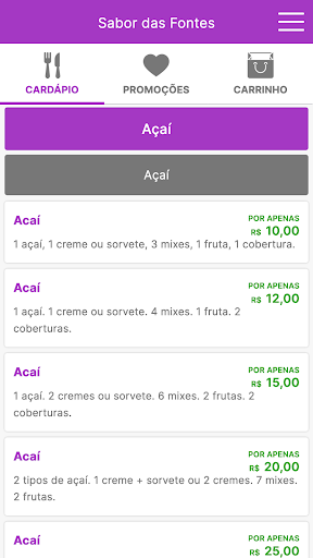 Sabor das Fontes Screen 2