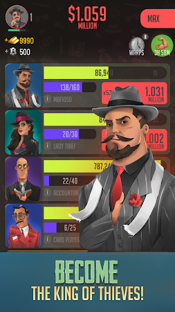 Game screenshot Idle Thieves - Mafia Tycoon apk download