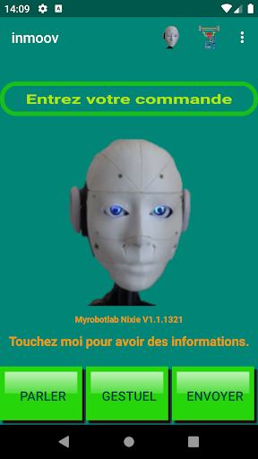 Android application NMOOV ROBOT V2 screenshort