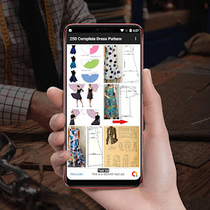 Captura 7 250 patrón de vestido completo android