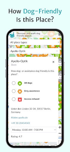 DogMap - Dog-Friendly Places Screen 2