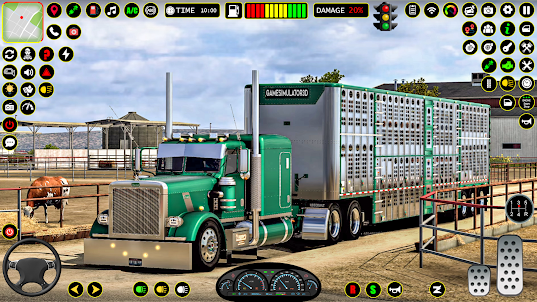 American Truck: Cargo Game 3D