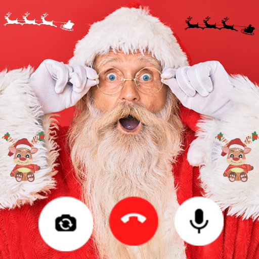 Santa Claus fake call logo