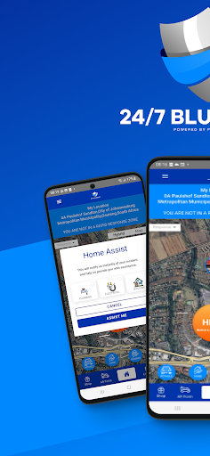 Android application 24/7 Blu Assist screenshort