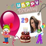 Birthday Sticker and Picture icon