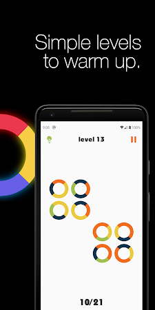 Game screenshot ロジックサークル。パズルゲーム。 hack