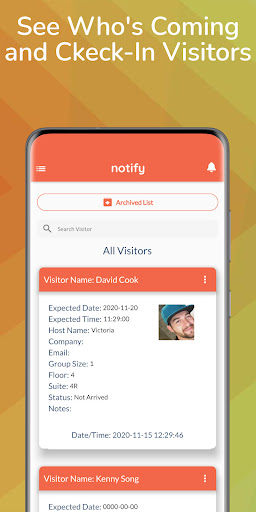 Notify Admin Edition Screen 3