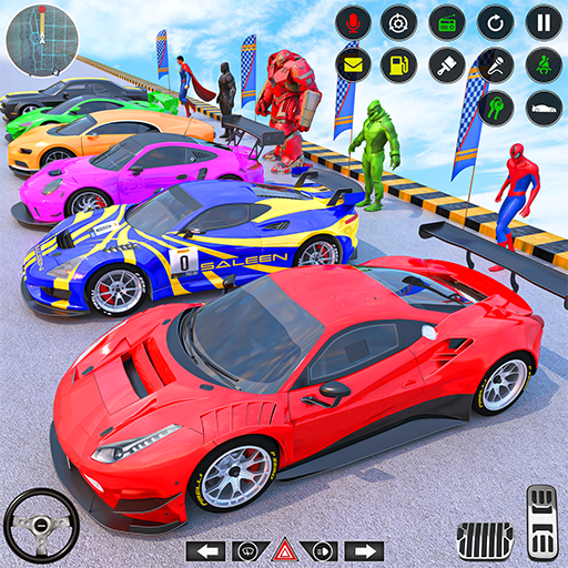 Crazy Car Stunts GT Ramp Games  Icon
