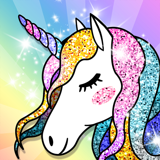 Unicórnio Para Colorir Glitter - Baixar APK para Android