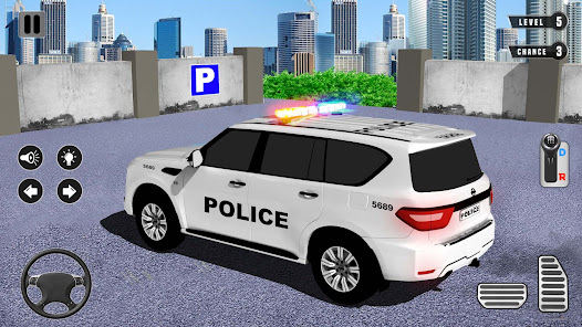 Police Car Games Parking 3D apkmartins screenshots 1