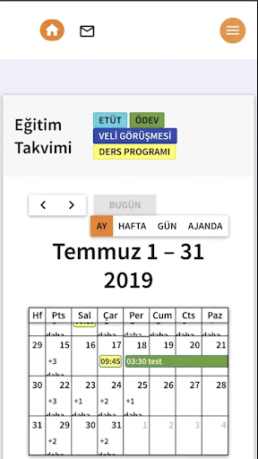 Android application Atak Çaba Özel Öğretim Kursu screenshort