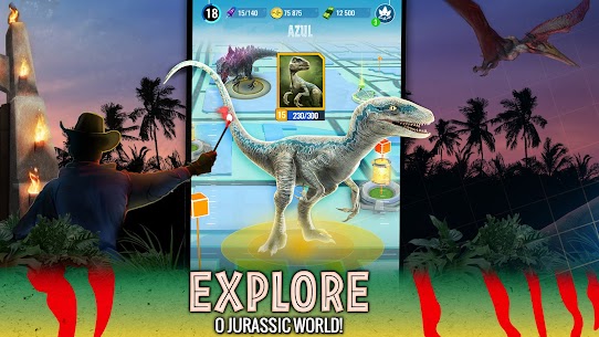 Download Jurassic World Com Vida Mod Apk 3.6.25 (Bateria Infinita / God Mod) Atualizado 2024 2