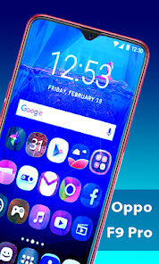 Captura de Pantalla 1 Latest Theme for Oppo f9 Pro android