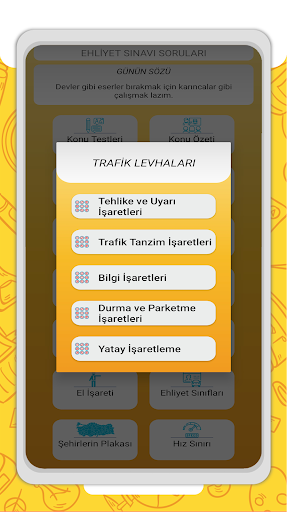 Ehliyet Sınav Soruları Screen 2