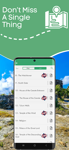 Screenshot of Tulum Ruins Tour Guide Cancun