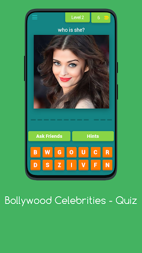 Bollywood Celebrities - Quiz Screen 3