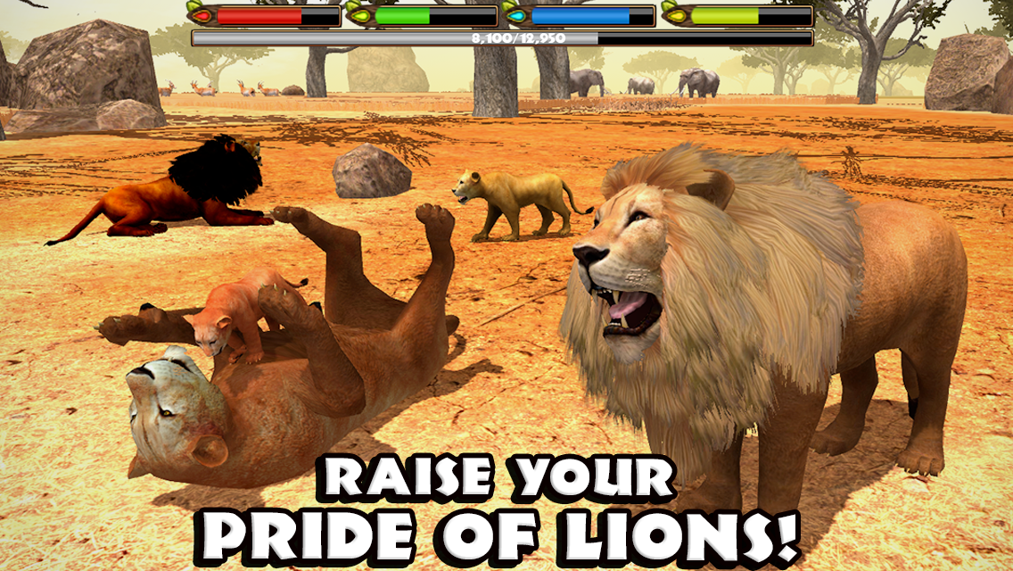 Android application Ultimate Lion Simulator screenshort
