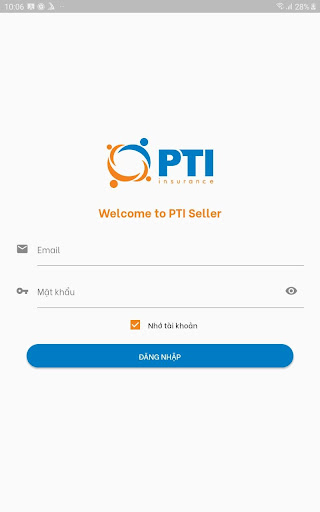 Android application PTI Portal screenshort