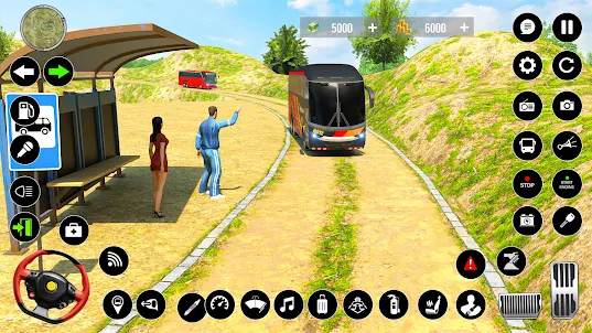 Игры на внедорожных автобусах