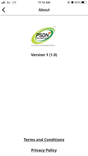 Android application PSDN GPS TRACKER(CUSTOMER) screenshort