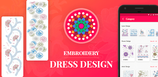 Embroidery Dress Design