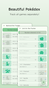 Pokédex Tracker  Track the Progress of Your Living Dex Completion