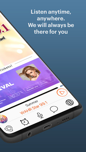 WAHR Star 99.1 Screen 2