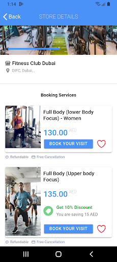 Prebook Screen 3