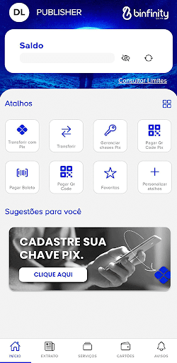Binfinity Bank Screen 3