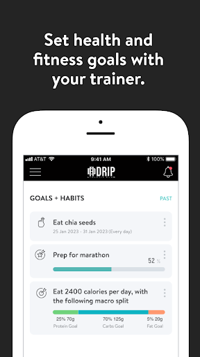 Screenshot of Drip Athletic Club