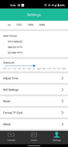 Android application Snooper My Cam screenshort
