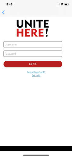 Android application SePuede Organize Staging screenshort