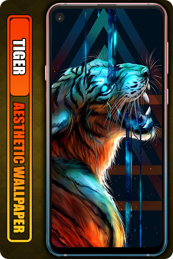Android application Tiger Aesthetic Wallpaper HD screenshort
