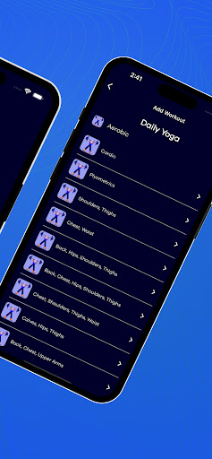 Xtrain Fitness Plans & Tracker Screen 2