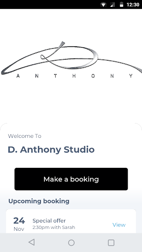 Android application D. Anthony Studio screenshort