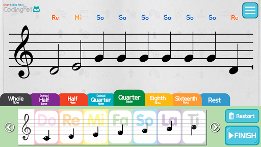 Coding Pet Milky Music Coding Screen 3