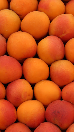 Android application orange fruit wallpaper screenshort